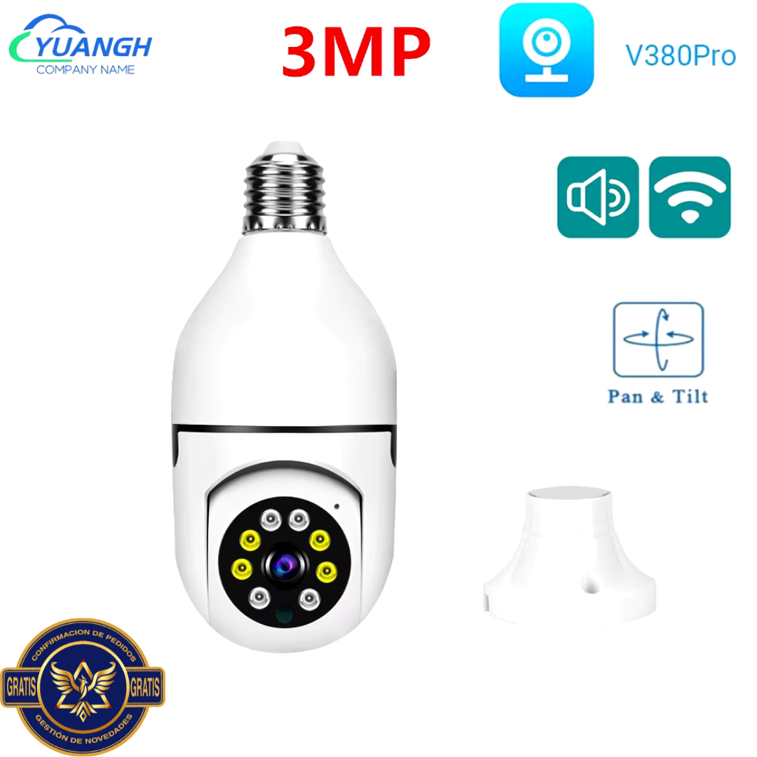 Camara Bombillo V380